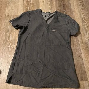 Figs graphite Catarina one pocket top